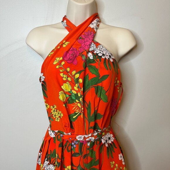 Karen Millen Vintage Silk Romper (S) - Picture 3 of 11